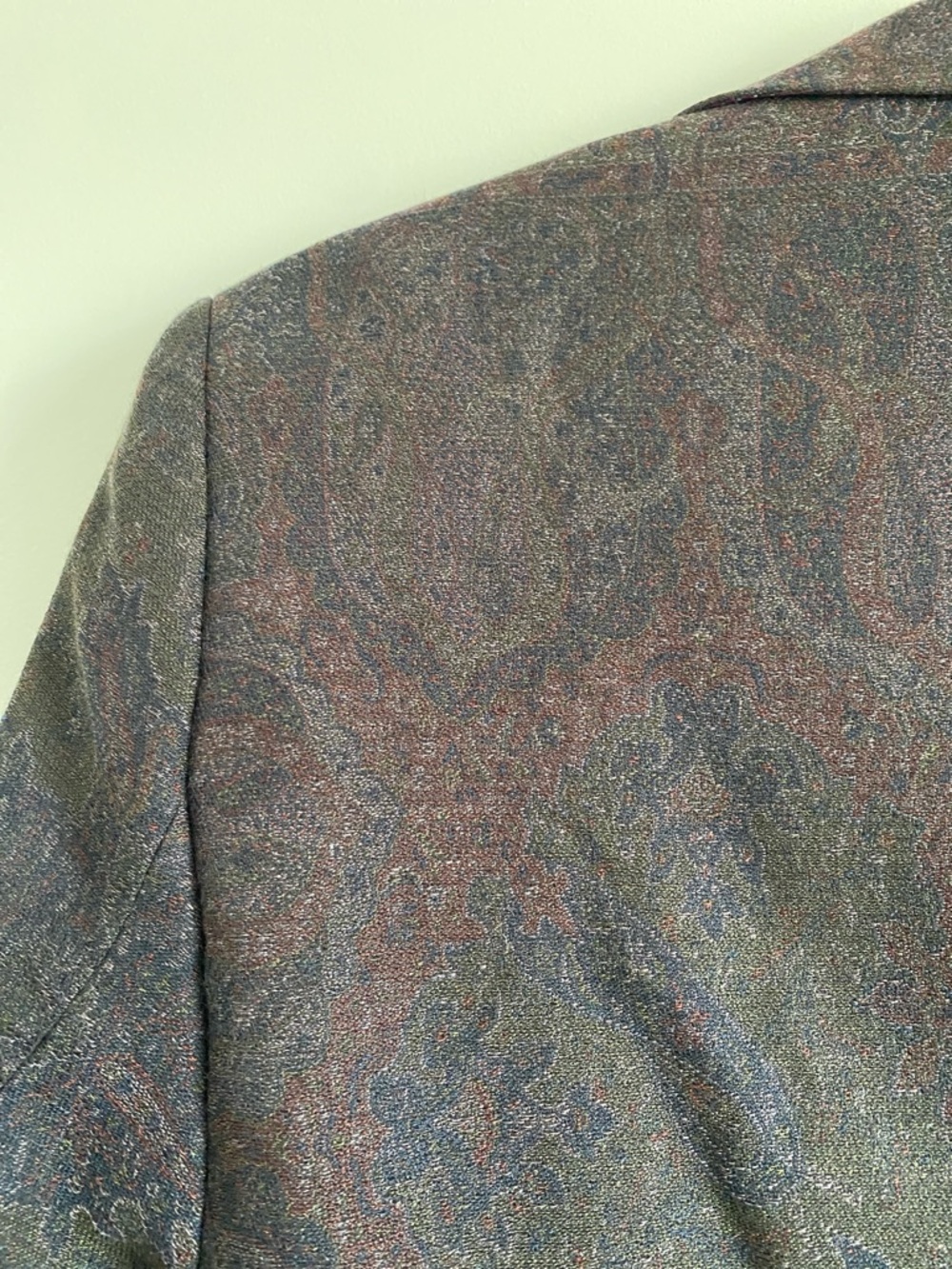 ETRO Paisley Wool–Silk Blazer | Made in Italy - Picture 14 of 15